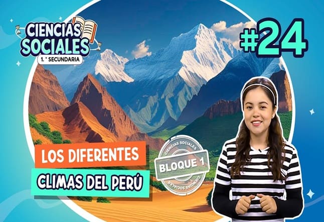 Capítulo 24°: Relieves, hidrografía y climas del Perú